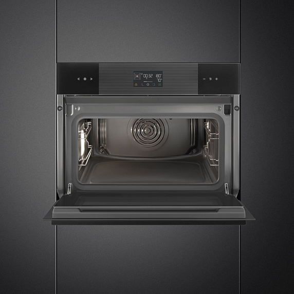 Компактный духовой шкаф с пароваркой Smeg SO4102S3B3 preview 13