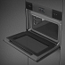 Купить Компактный духовой шкаф с пароваркой Smeg SO4102S3B3 preview 15