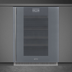 Встраиваемый холодильный шкаф для вина Smeg CVI138RWS2