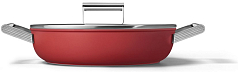 Глубокая сковорода Smeg CKFD2811RDM