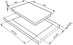 Варочная панель Smeg SR864PGH9