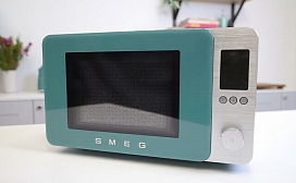 Как пользоваться микроволновой печью Smeg MOC02 с функцией Аэрогриля (Airfry)
