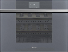 Встраиваемый холодильный шкаф для вина Smeg CVI118LWS2