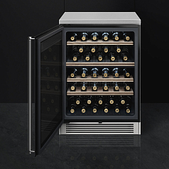 Холодильный шкаф для вина Smeg CVF338XS